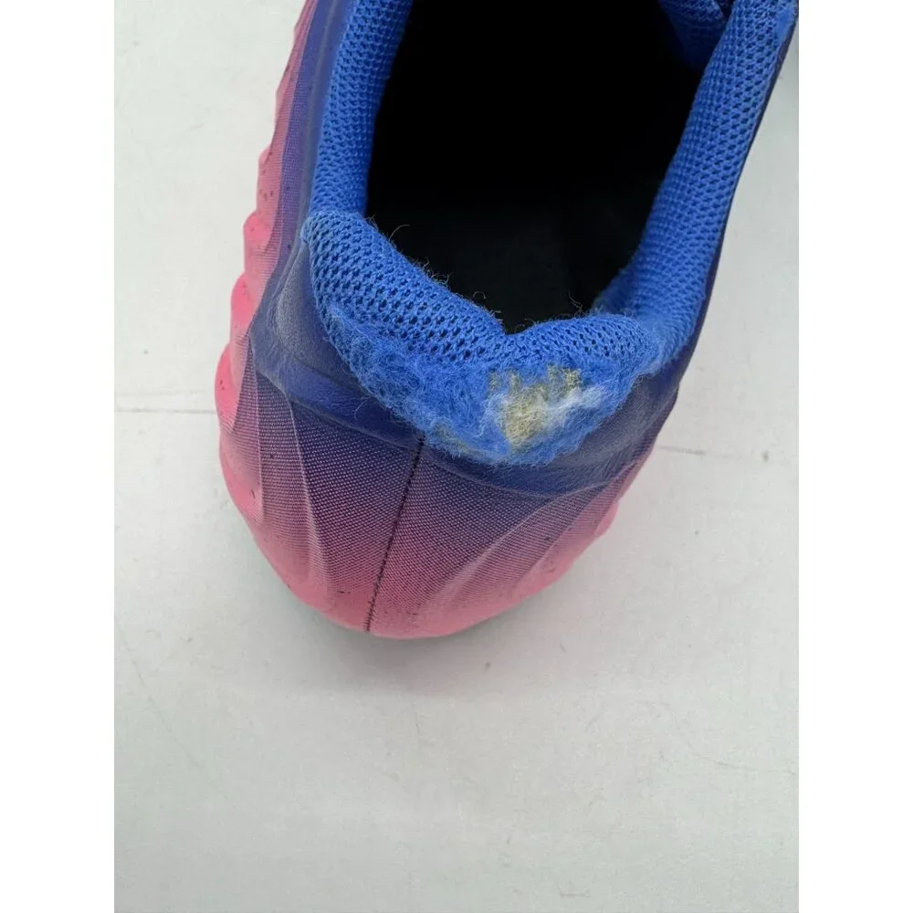 Saucony Women's Spitfire 5 Running Spikes Performance Shoes Size 9.5 Blue Pink - Picture 3 of 15